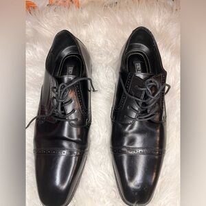 Stacy Adams Glossy Black Oxfords